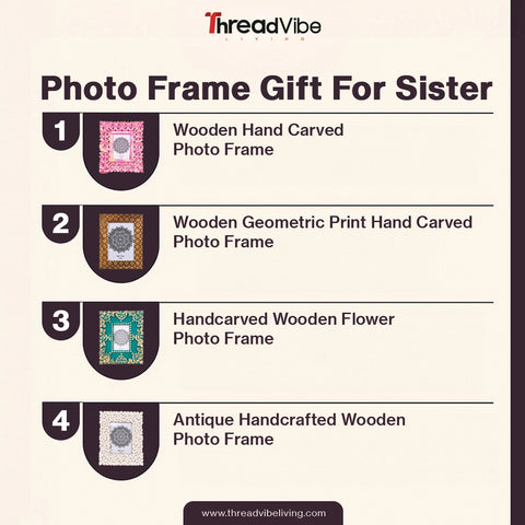 photo frame gift for sister