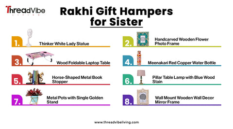 Ideas for Rakhi Gift Hampers for Sister This Raksha Bandhan