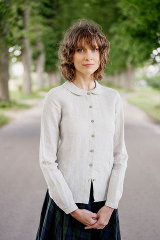 Classic Shirt Peter Pan Collar Son de Flor