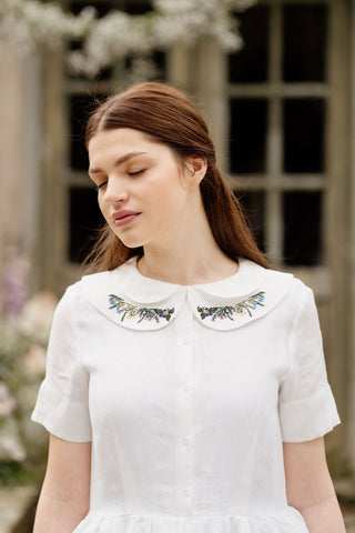 Peter Pan collars and Embroidered collars