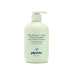Pipette Baby Shampoo/Wash Fragrance Free - 11.8 fl oz - USA4MOZ 