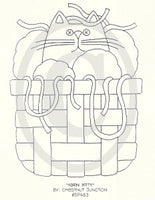 Yarn Kitty Embroidery ePattern
