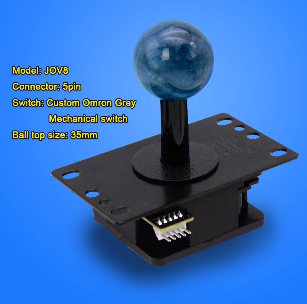 QANBA Gravity Silent Joystick [CHOOSE TYPE] – Arcade Shock