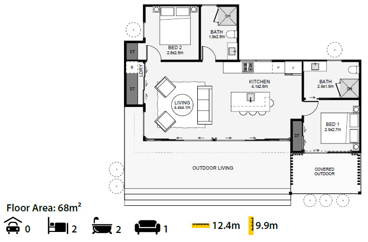 The Jasper floor plan