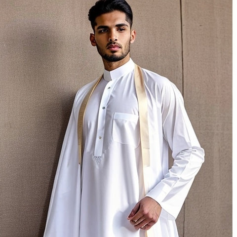 Tailored men's thobe for eid