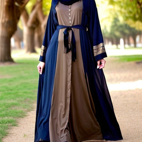 Muslim Eid outfit abaya for women