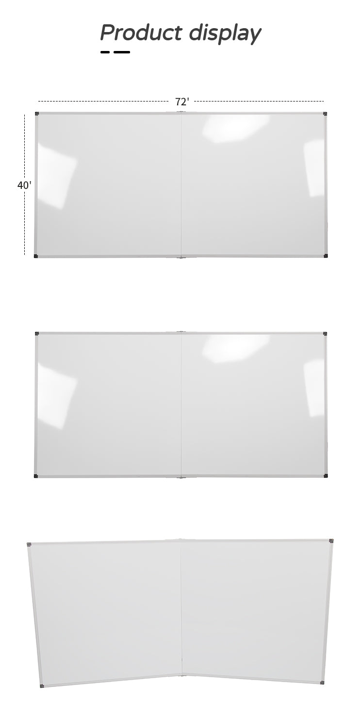 Foldable Single-Sided Magnetic Whiteboard
