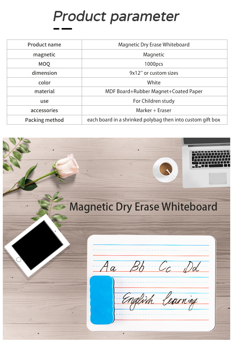 magnetic dry erase board