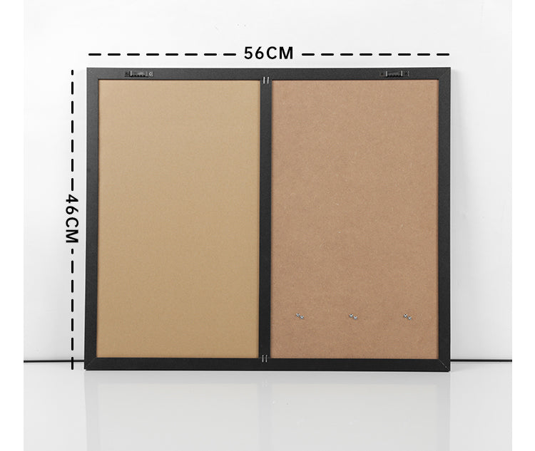 M69 Cork Memo Board, Decorated with storage hooks combined with notice cork board
