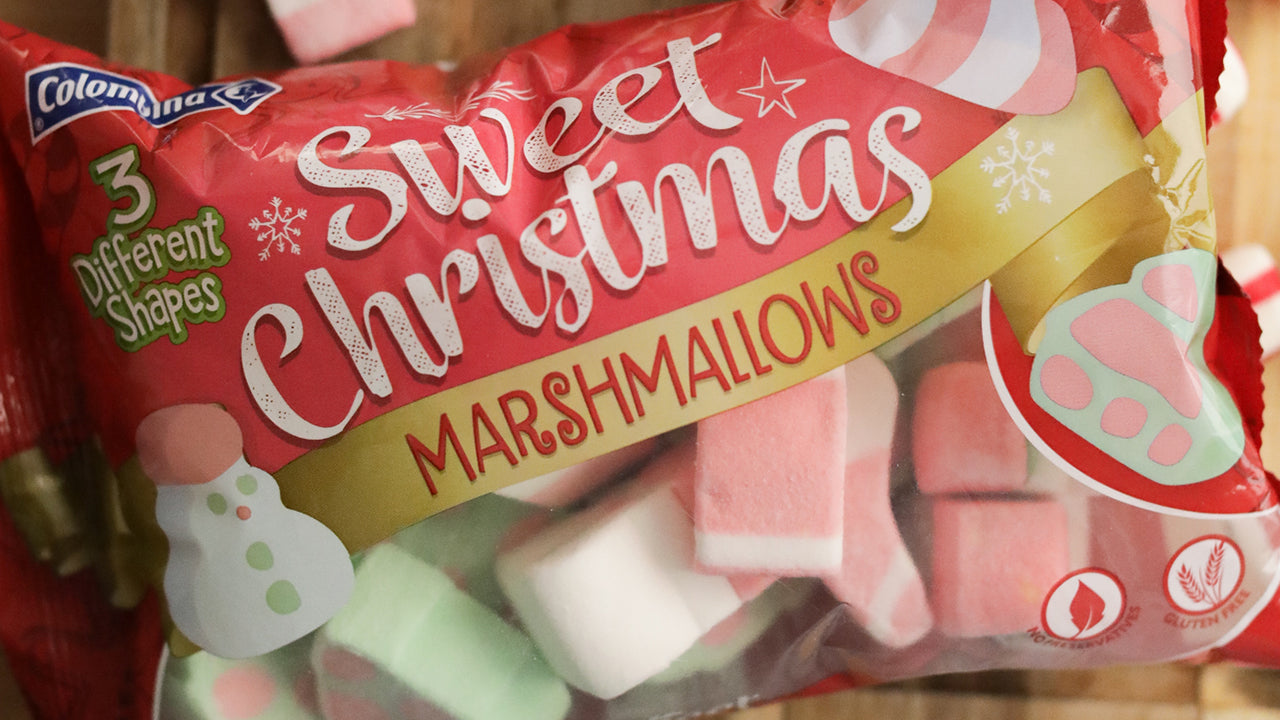 Sweet Chritmas Marshmallows for Decorating Holiday Cookies
