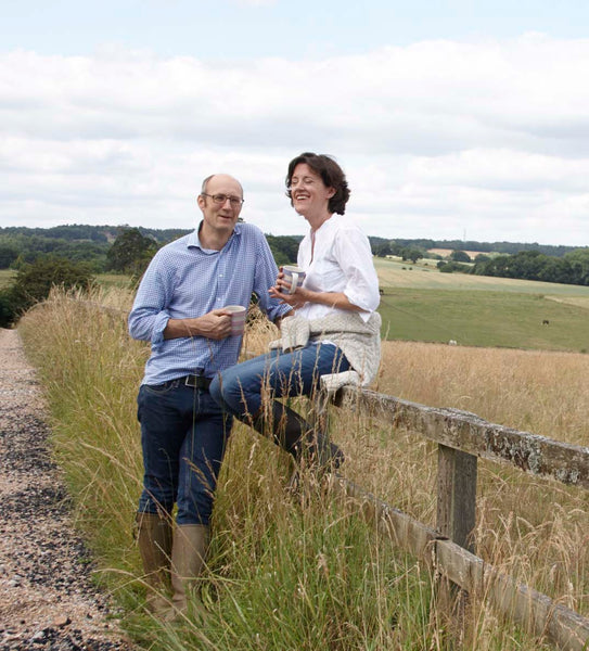 Emma and George at home in the country 