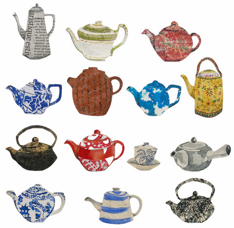 cupsmith teapots collage