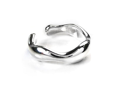 Sterling Silver Toe Ring Plain Simple Wavy Design Toe Ring -  UK