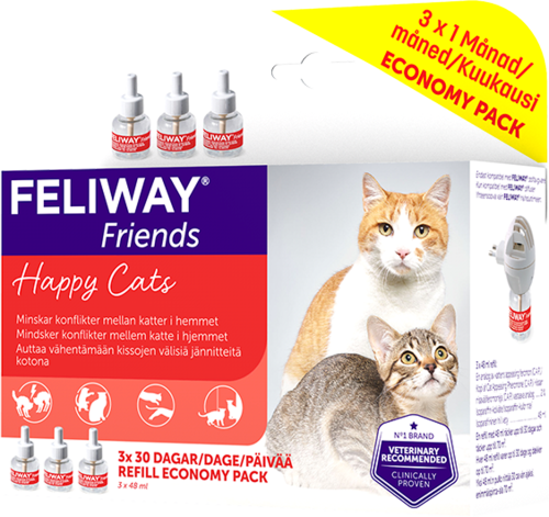 Billede af Feliway friends refill til diffusor 3x48 ml