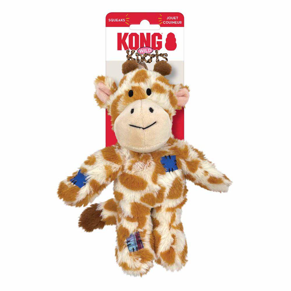 Se Kong Wild Knots Giraffe S/m 24x20,5x9cm hos Petpower.dk