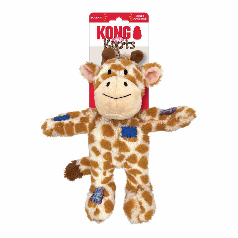 Se Kong Wild Knots Giraffe M/l 29x25,5x11cm hos Petpower.dk