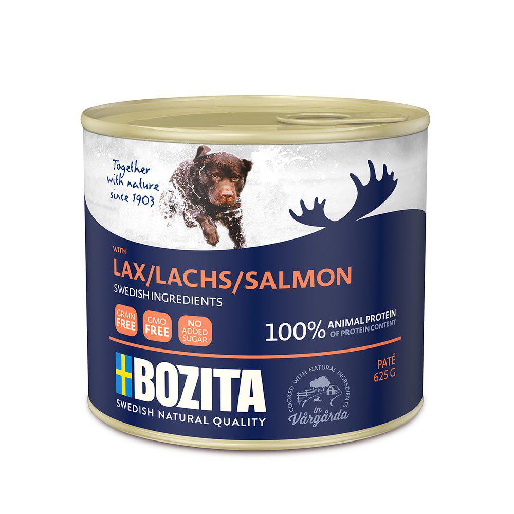 Billede af Imazo - Bozita Vådfoder Okse/Laks 625gr Hundefoder - Dog Food