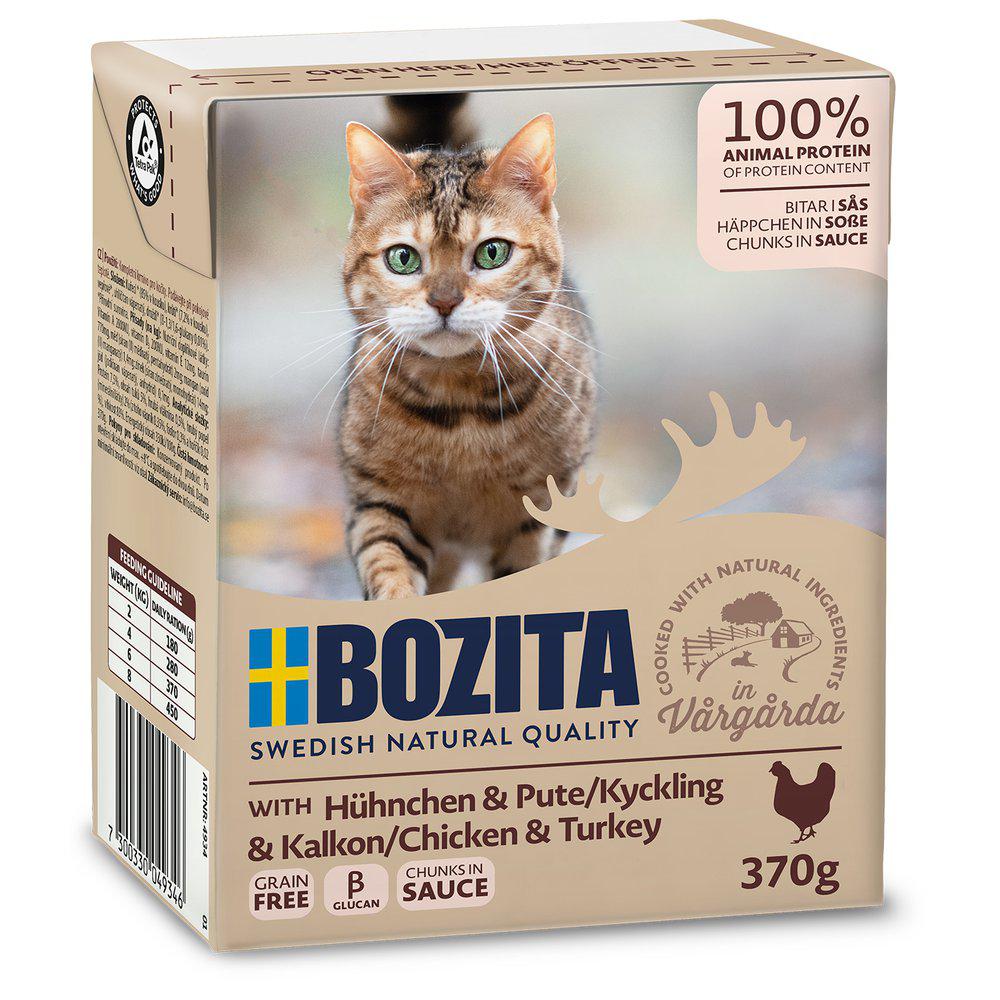 Billede af Imazo - Bozita Vådfoder Til Katte, Kylling Bidder i sovs, 370g - Cat Food