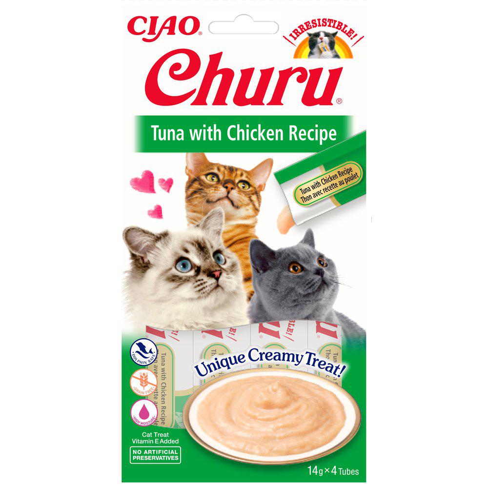 Billede af Imazo - Churu Cat Tuna med Kylling 4stk - Cat Treats