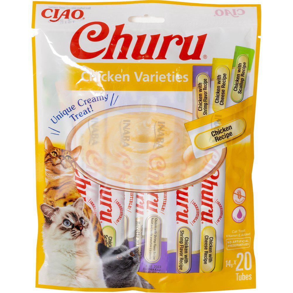 Billede af Imazo - Churu Kyllingevarianter 20 stk - Cat Treats