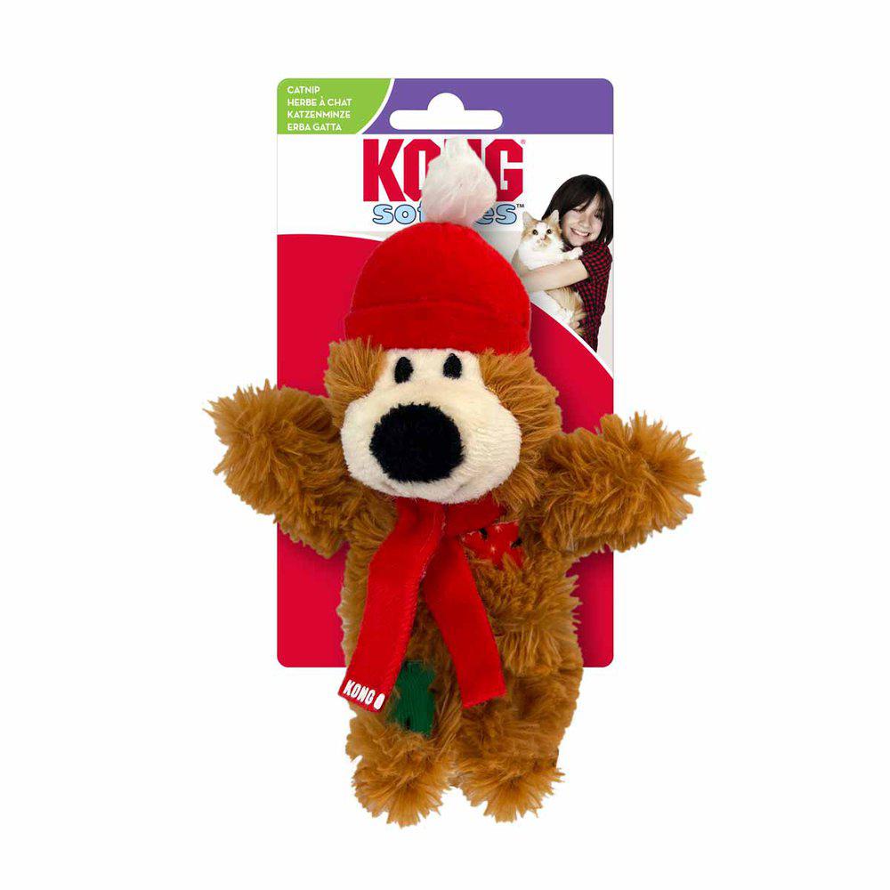 Billede af Kong Holiday Softies Bear Mix 10x6x4cm