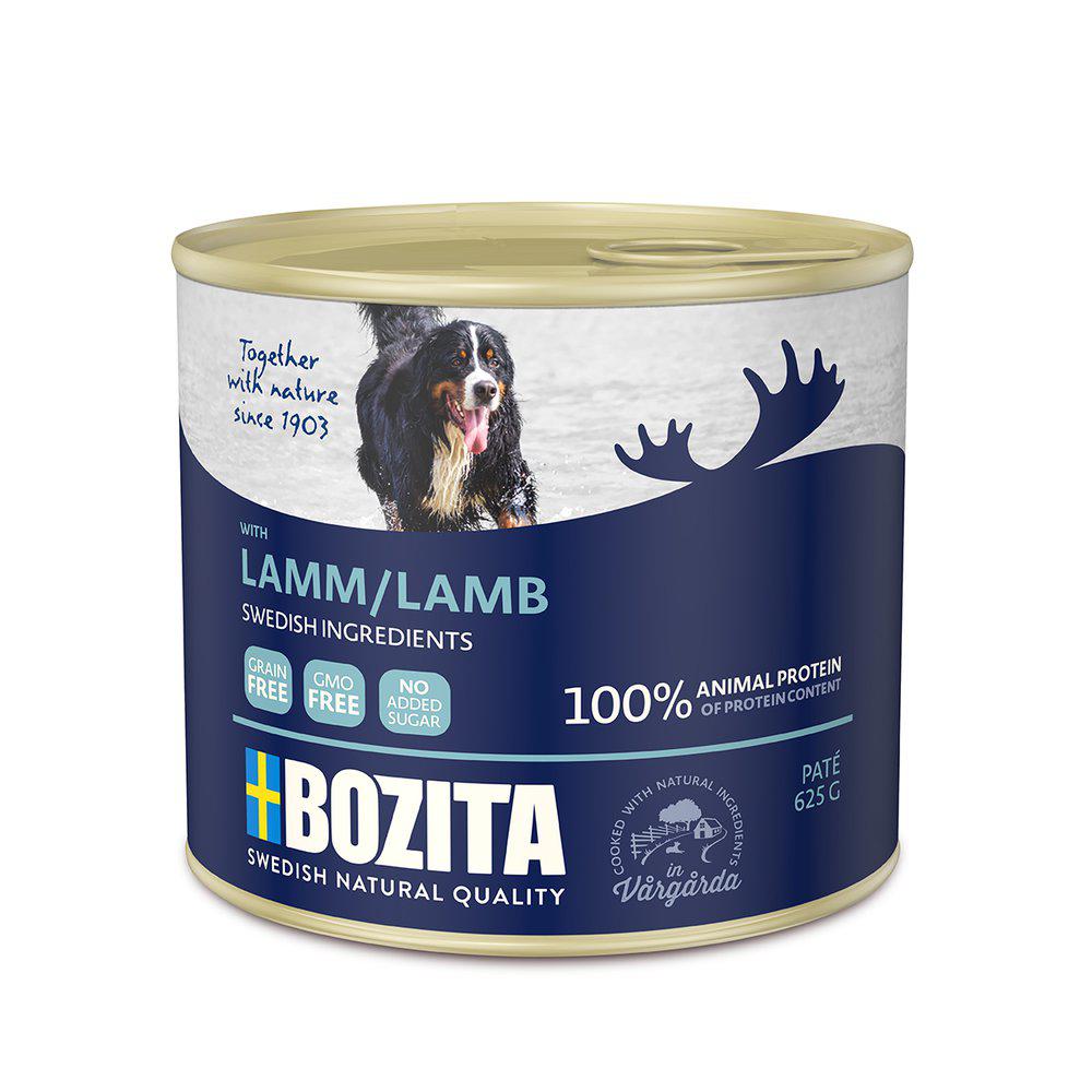 Se Imazo - Bozita Vådfoder Okse/Lam 625gr Hundefoder - Dog Food hos Petpower.dk