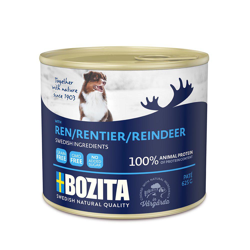 Billede af Bozita Vådfoder Rensdyr 625gr Hundefoder