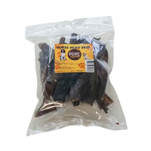 Billede af Loppetjansen - PURE Heste Pandelapper 200g - Dog Treats