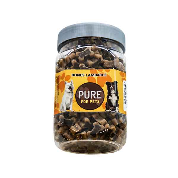 Billede af Loppetjansen - PURE Træningsgodbid Lam & Ris 500g - Dog Treats