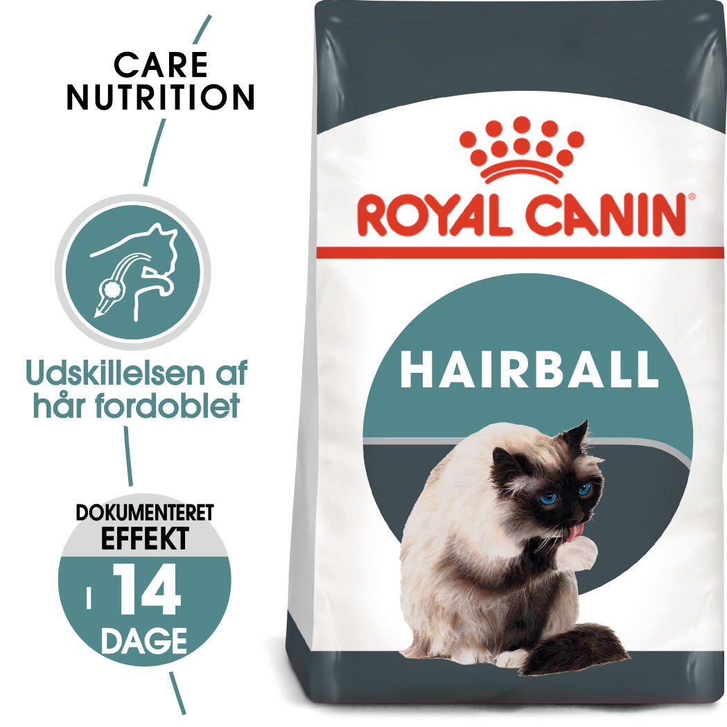 Se Royal canin - Royal Canin Hairball Care Adult Tørfoder til kat 2kg - Cat Food hos Petpower.dk