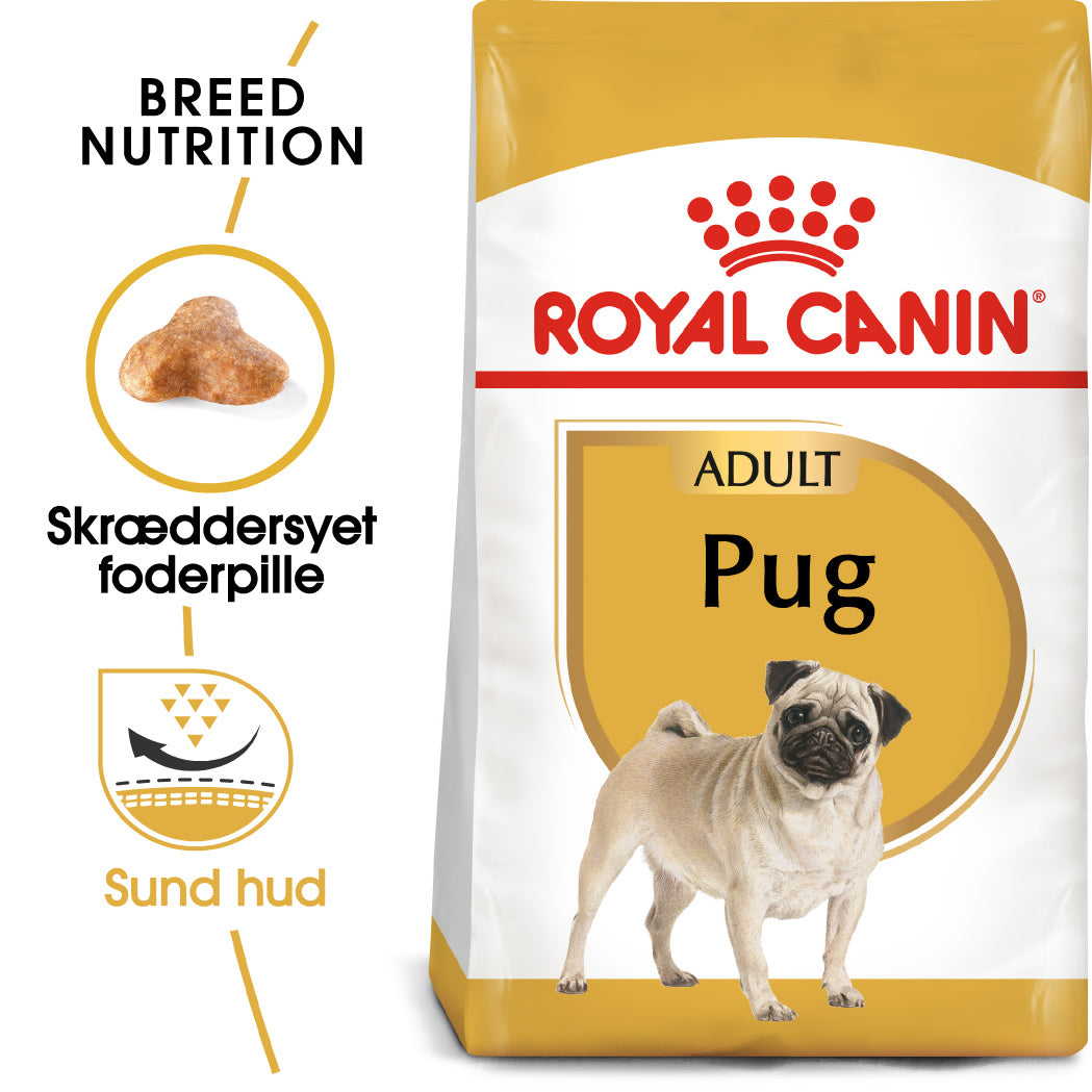 Se Royal canin - Royal Canin Mops Adult 1,5kg, udviklet specielt til Mops - Dog Food hos Petpower.dk