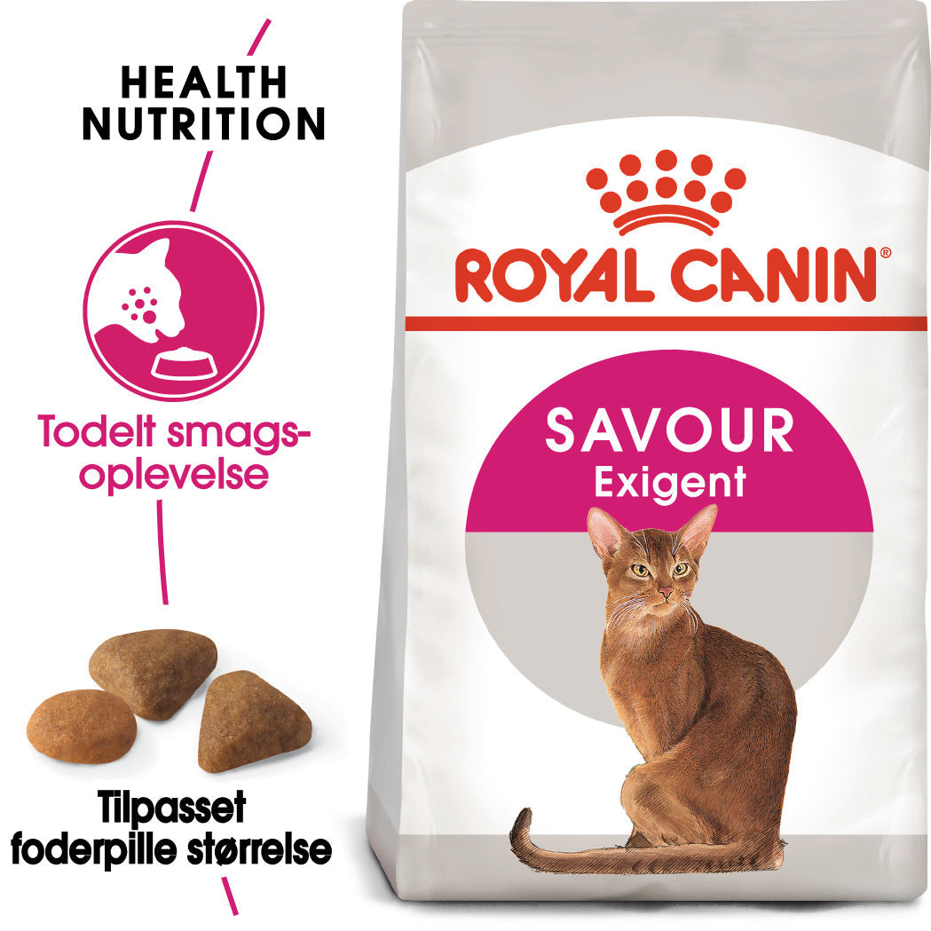 Billede af Royal canin - Royal Canin Savour Exigent Adult Tørfoder til kat 2kg - Cat Food