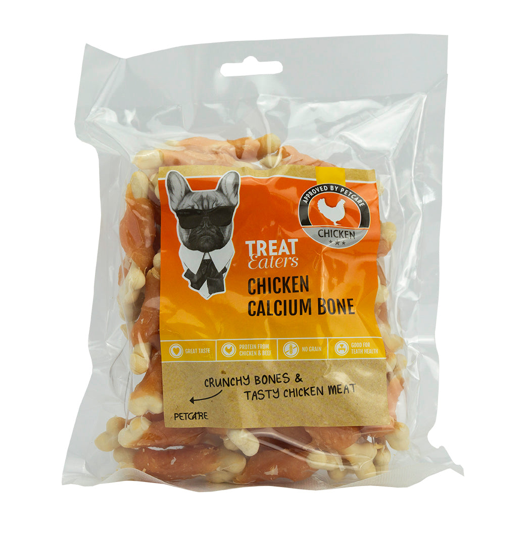 Billede af Petcare - TreatEaters Chicken Calcium Bone 375g - Dog Treats