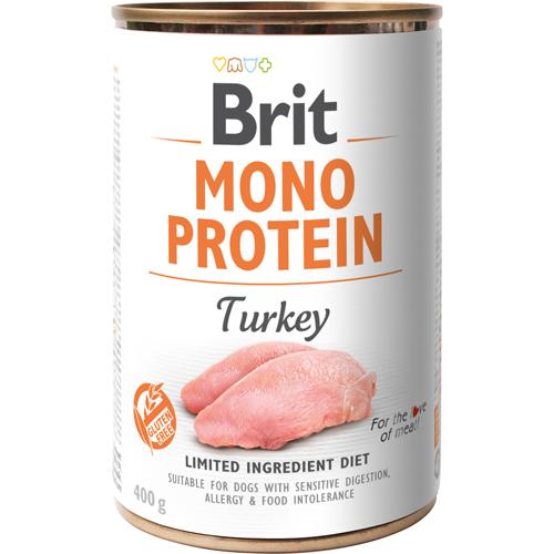 Billede af Eldorado - Brit Mono Protein Kalkun, 400gr, Til Følsom Fordøjelse - Dog Food