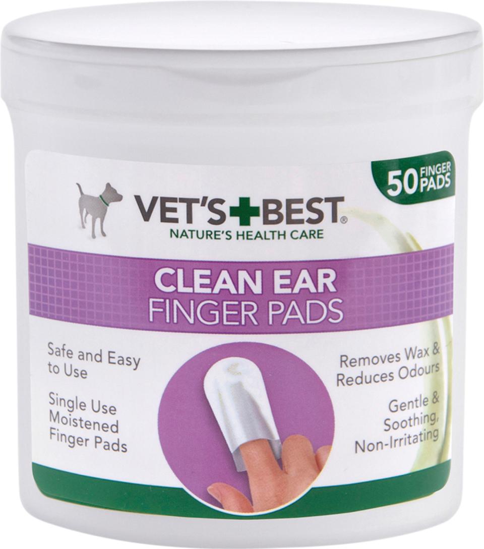 Billede af Eldorado - Vet's Best Clean fingertut til ørepleje - Pet Wipes