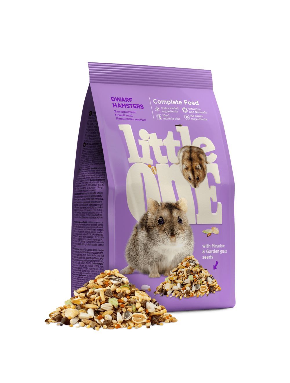 Billede af Meldgaard - Little One Muesli Dværghamster, 400 g - Small Animal Food