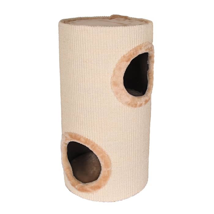 Billede af Petcare - Kitty Play Kattekrads Sisal Tønde Beige, 70 cm - Cat Toys