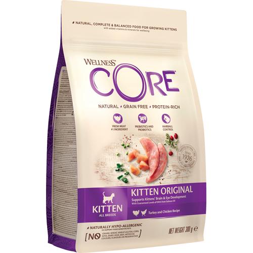 Se Core Kitten Turkey med Salmon Recipe, 300gr hos Petpower.dk