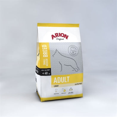 Se Natural Brande - Arion Adult Small/Medium Light, kylling og ris, 12 Kg - Dog Food hos Petpower.dk