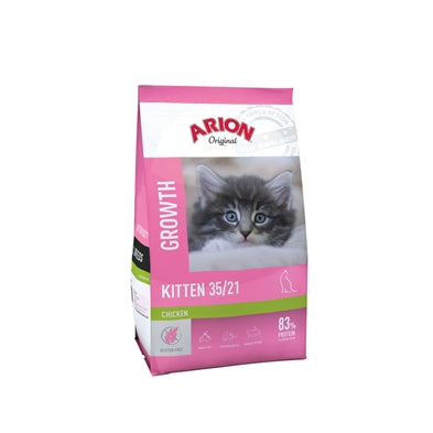 Se Arion original kitten 2 kg killingefoder hos Petpower.dk