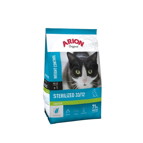 Billede af Natural Brande - Arion original cat sterilized chicken 2 kg kattefoder - Cat Food