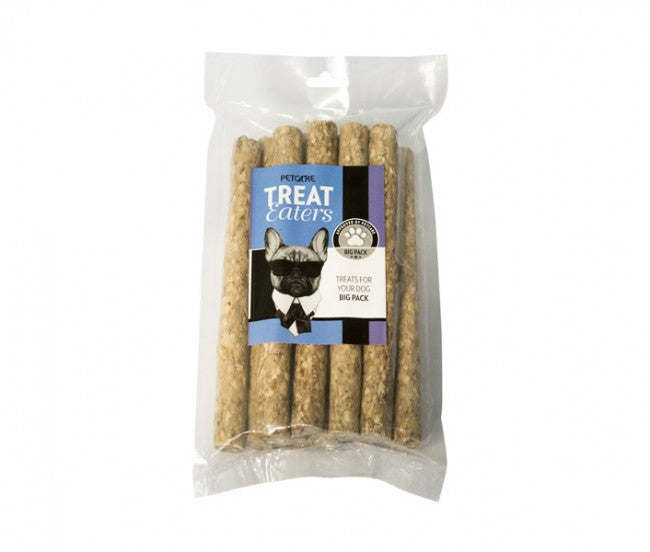 Se Petcare - Treateaters munchy oksehud 10stk tyggepinde - Dog Treats hos Petpower.dk