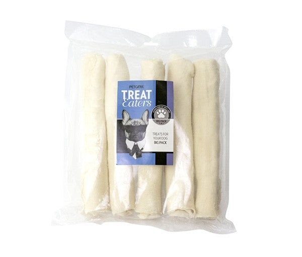 Se Petcare - Treateaters retrieverrulle 5 stk, 100% hud - Dog Treats hos Petpower.dk