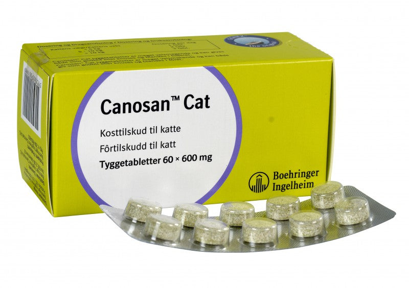 Billede af Pharmaservice - Canosan ledpleje tyggetabletter til kat 60 stk.