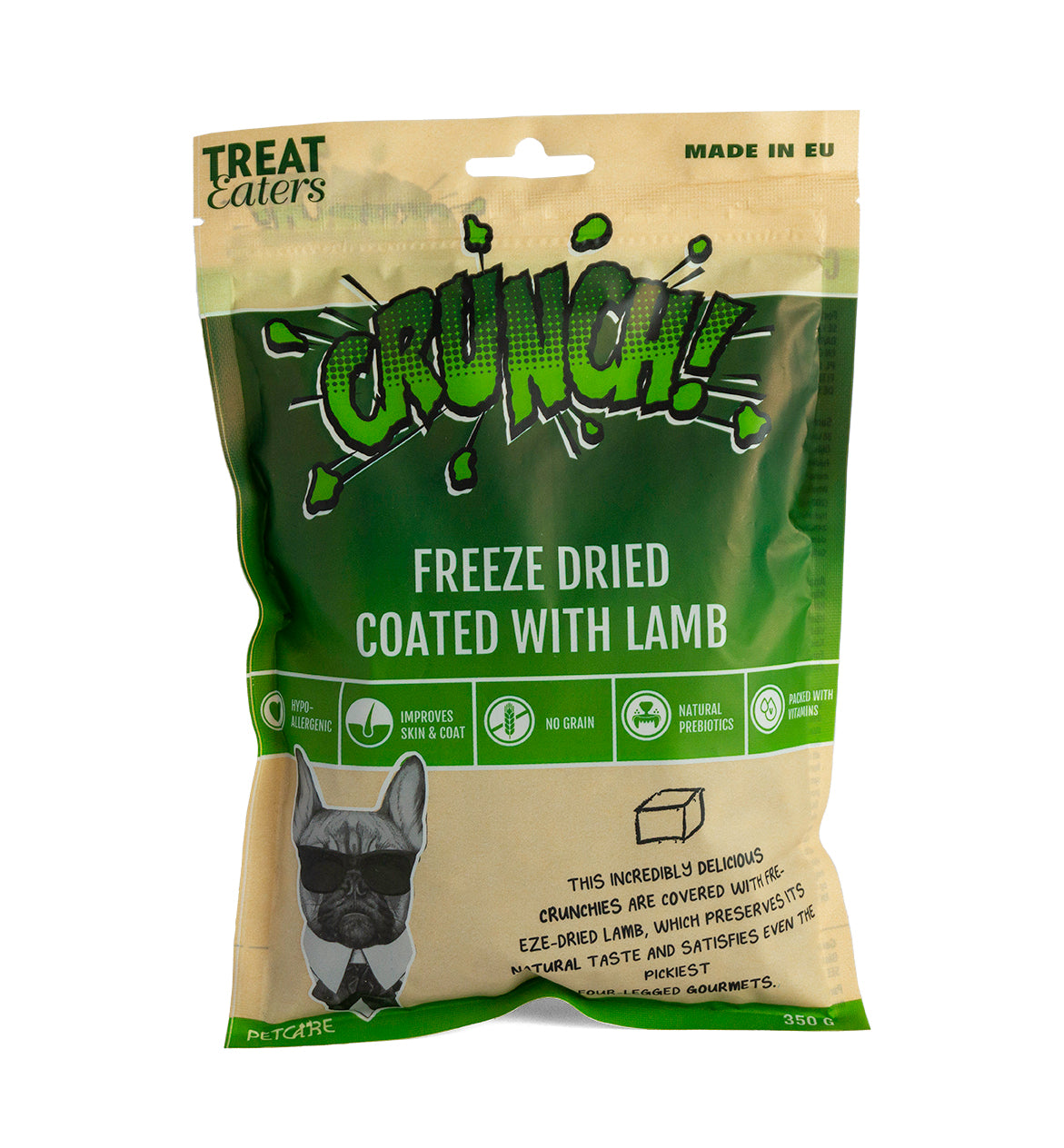 Se Petcare - Treateaters Crunchers Lamb 350g - Dog Treats hos Petpower.dk