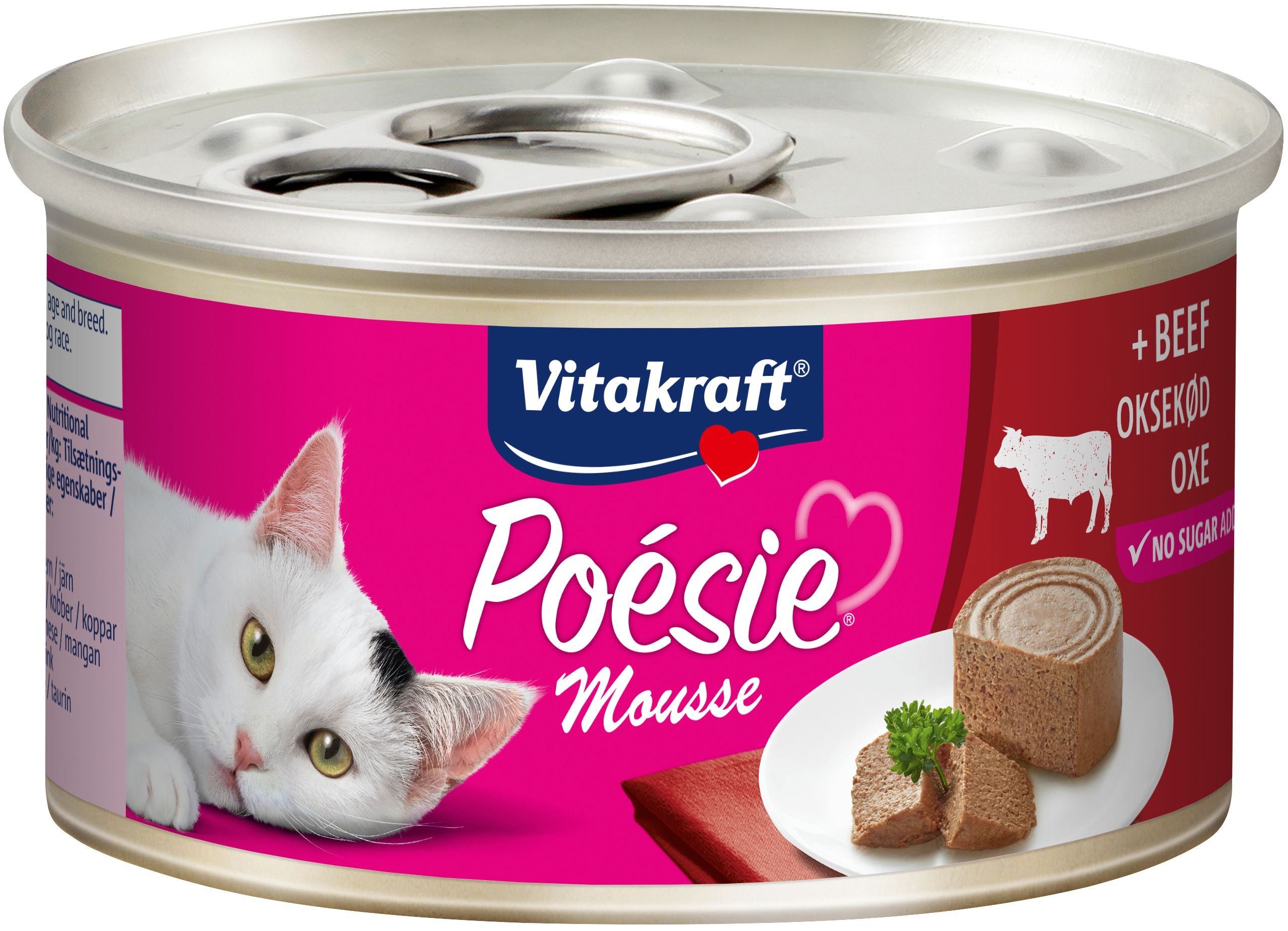 Billede af Vitakraft - Vitakraft Poésie® Mousse med okse vådfoder til kat - Cat Food