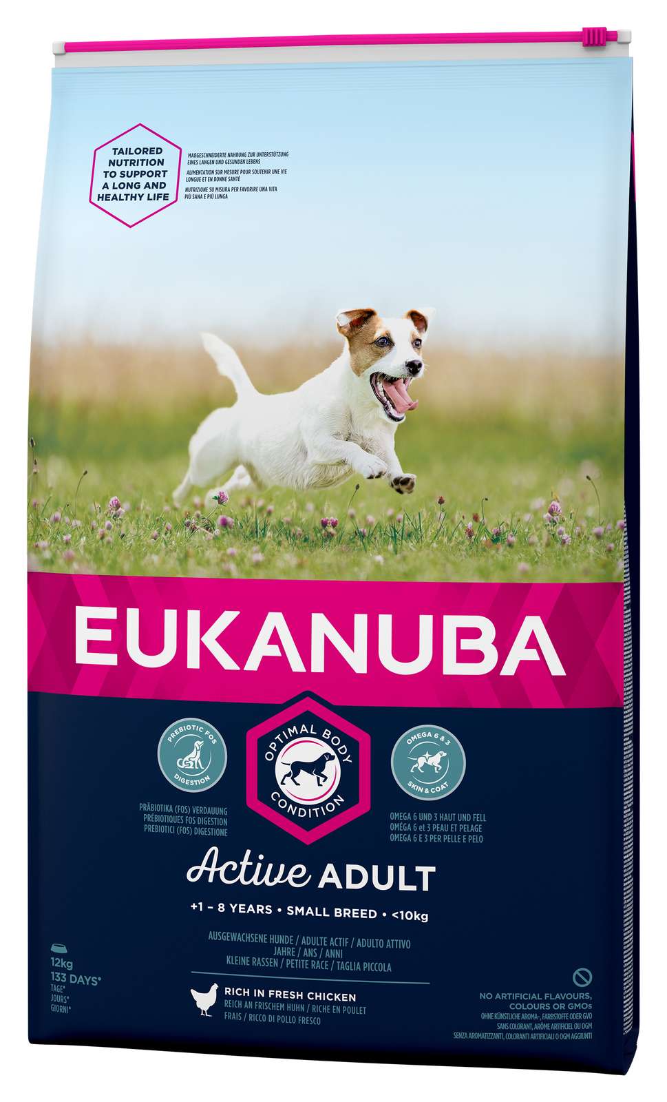 Se Eukanuba adult small kylling & Ris 12 kg, til hunde fra 0-10 kg hos Petpower.dk
