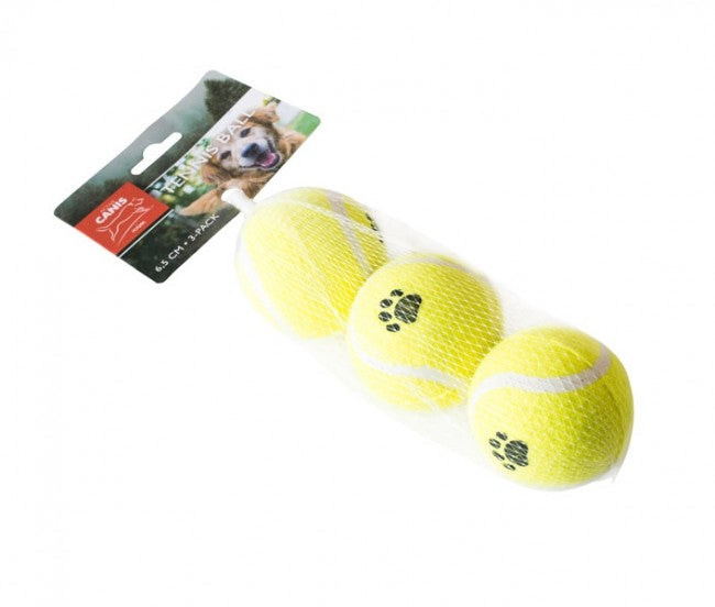 Billede af Petcare - Active canis tennisbolde 6,5 cm, 3-pack hundelegetøj - Dog Toys