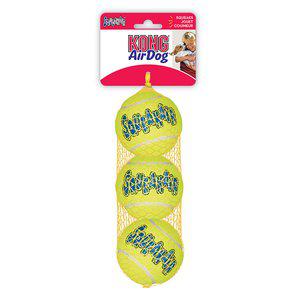 Se Kong airdog squeaker tenisbolde 3pak 7cm hundelegetøj hos Petpower.dk