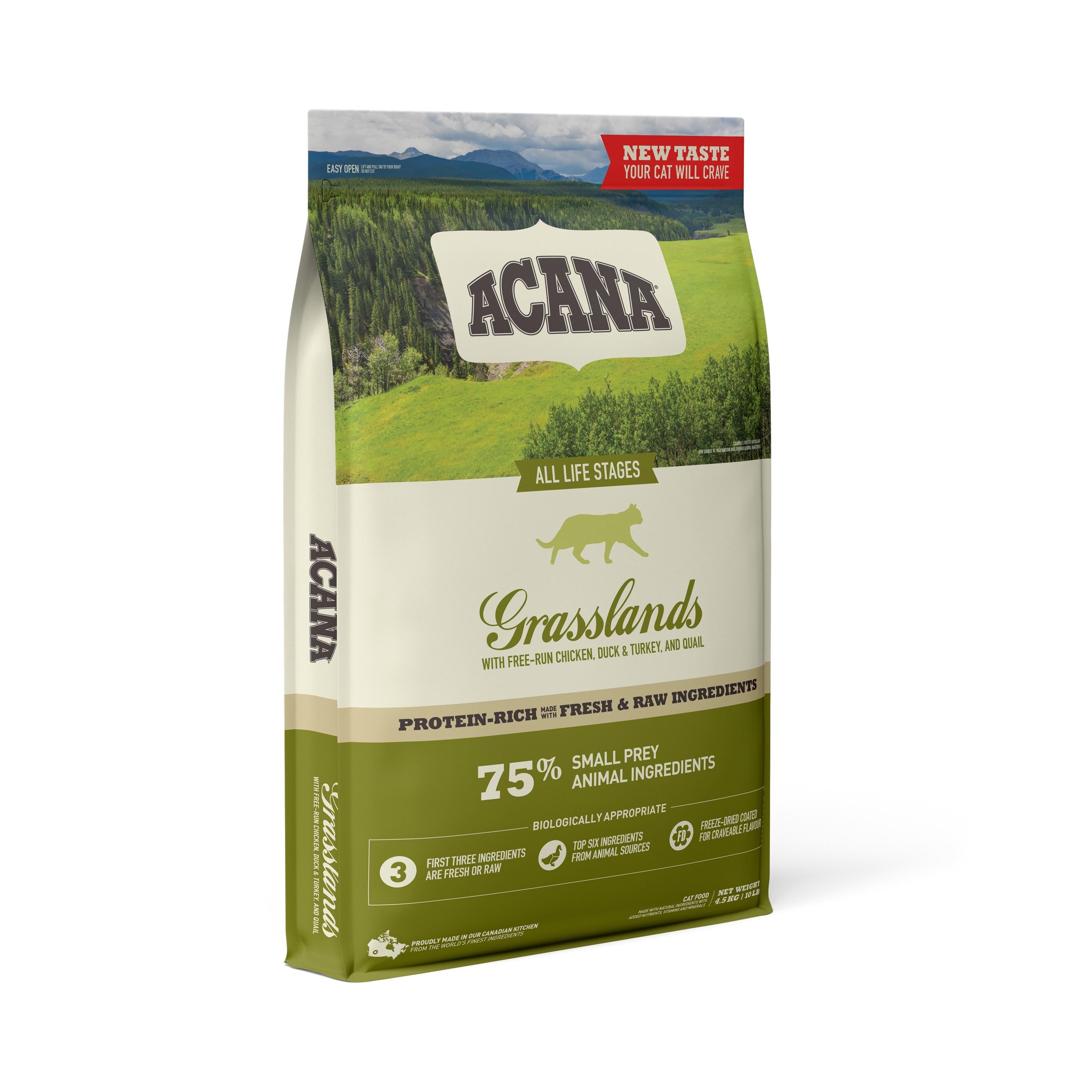 Billede af Acana - Acana Grasslands Cat 4,5 Kg - Cat Food